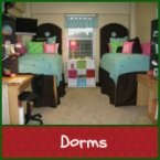 Organized Dorm Room Ideas With Big Windows Organized Dorm Room Ideas With Big Windows