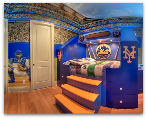 Bedroom Theme Ideas on Baseball Themed Bedroom