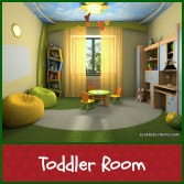 Toddler's room decor 