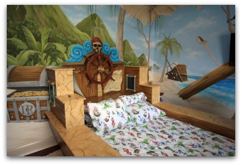 Pirate themed bedroom Pirate themed bedroom