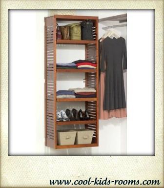 Closet organization system, Deluxe stand alone tower Closet organization system, Deluxe stand alone tower
