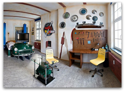 Garage Themed Bedroom Garage Themed Bedroom