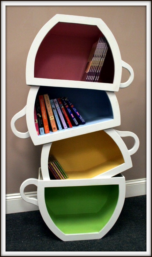 Wood Bookshelves