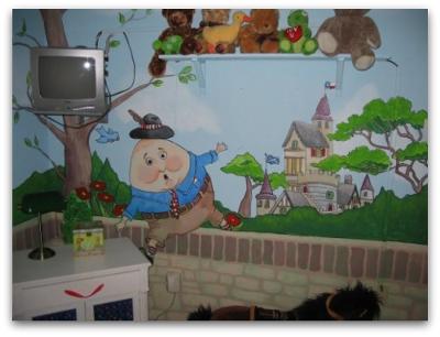 Mother Goose Nursery Decor