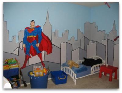 Super Heroes Decor