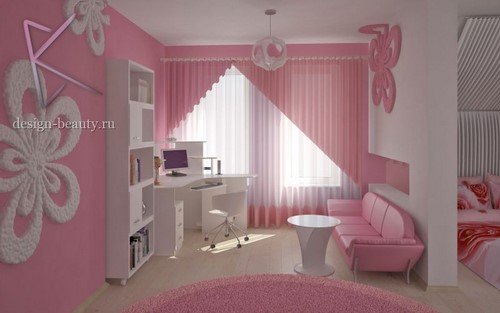 Teen room,Teen bedroom themes,Modern girls bedroom,Modern furniture bedroom,Modern bedroom ideas,Modern bedroom designs,Girls room painting ideas,Girls room décor,Bedroom paint colors, Bedroom decorating ideas for girls,Girls rooms,<br>Bedroom décor,Wall decorating ideas,Window décor,<br>Wall décor,Room décor,Kids bedroom ideas,bedroom decorating ideas for girls,Girls bedroom,Pink bedroom,Natalia Karpenko