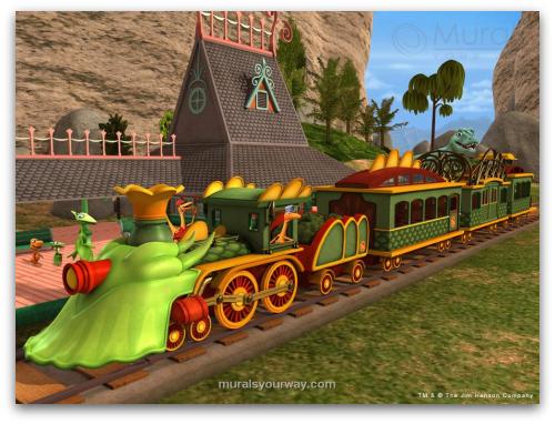 Dinosaur Train Mural