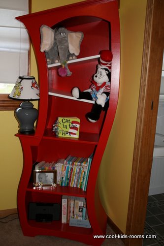 Dr Seuss bookcase