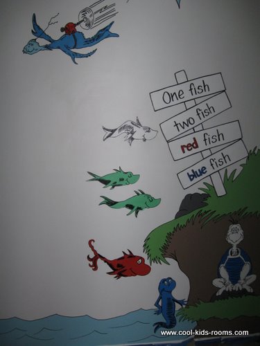 Dr. Seuss mural