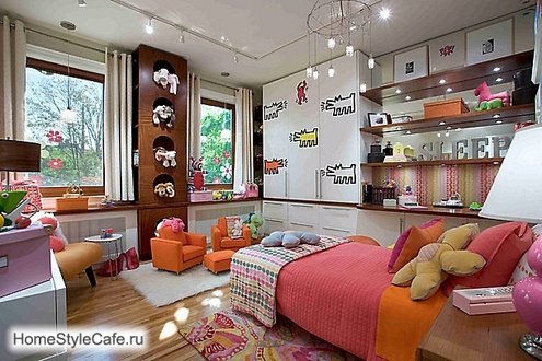 awesom bedroom and playroom for girl