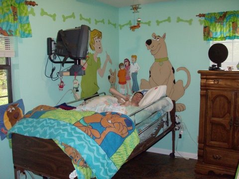 Room decor for kids with physical disabilities, special needs