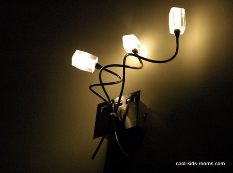 Hanging wall lamp